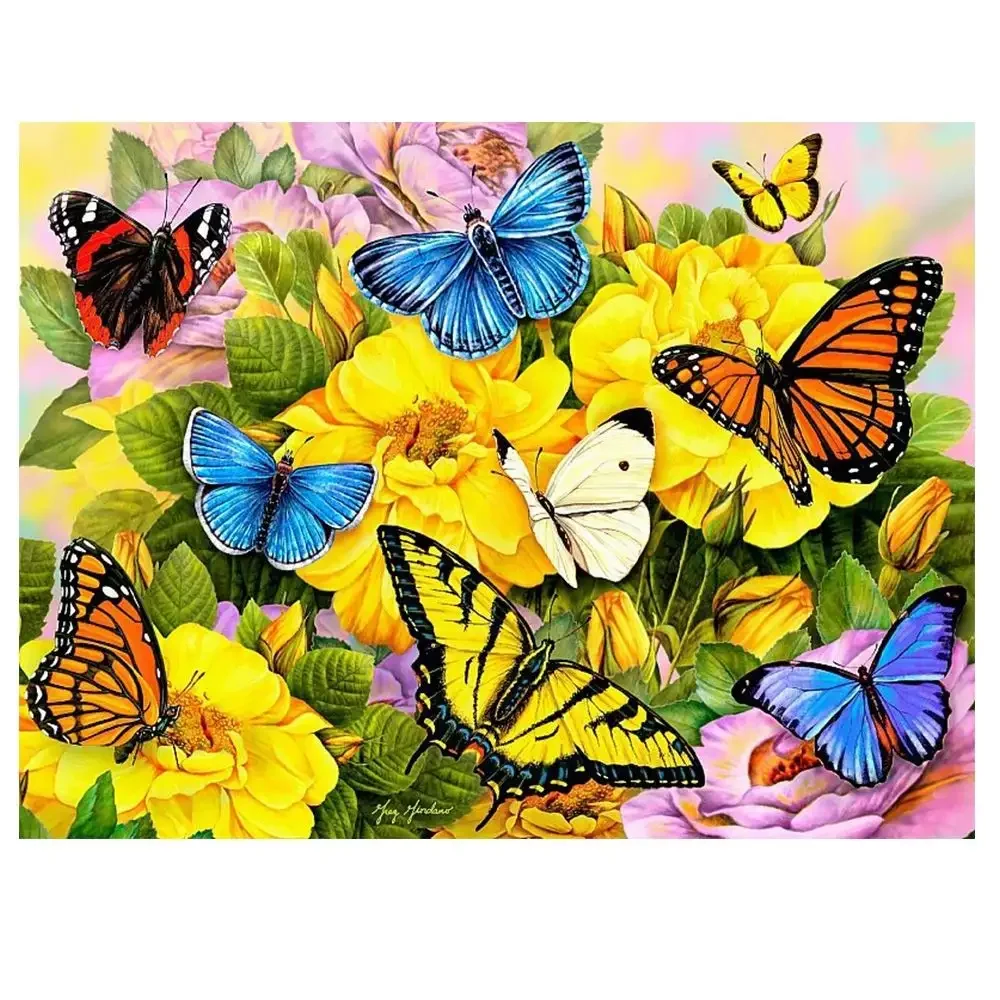 Картина по номерам бабочка