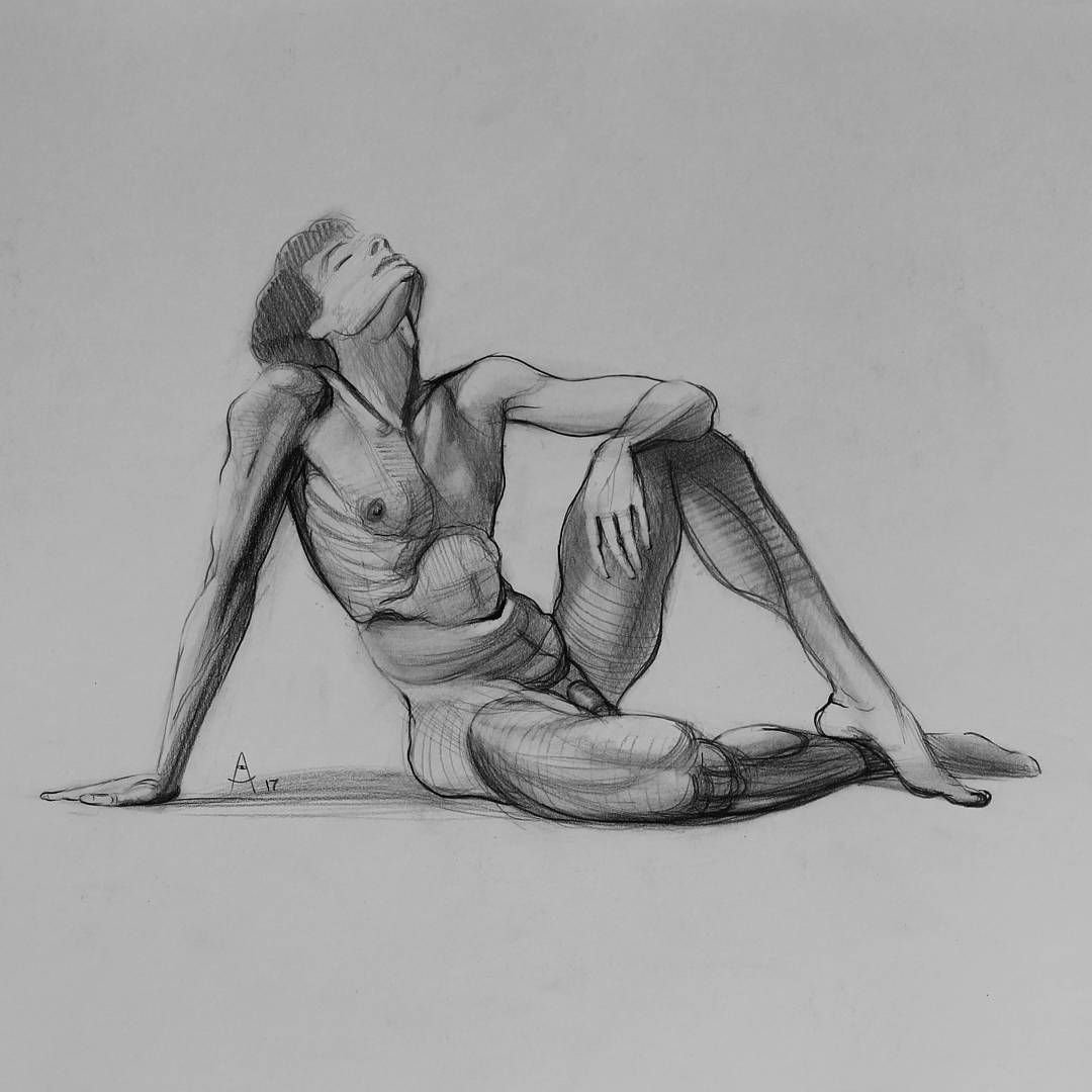 Наброски фигуры человека