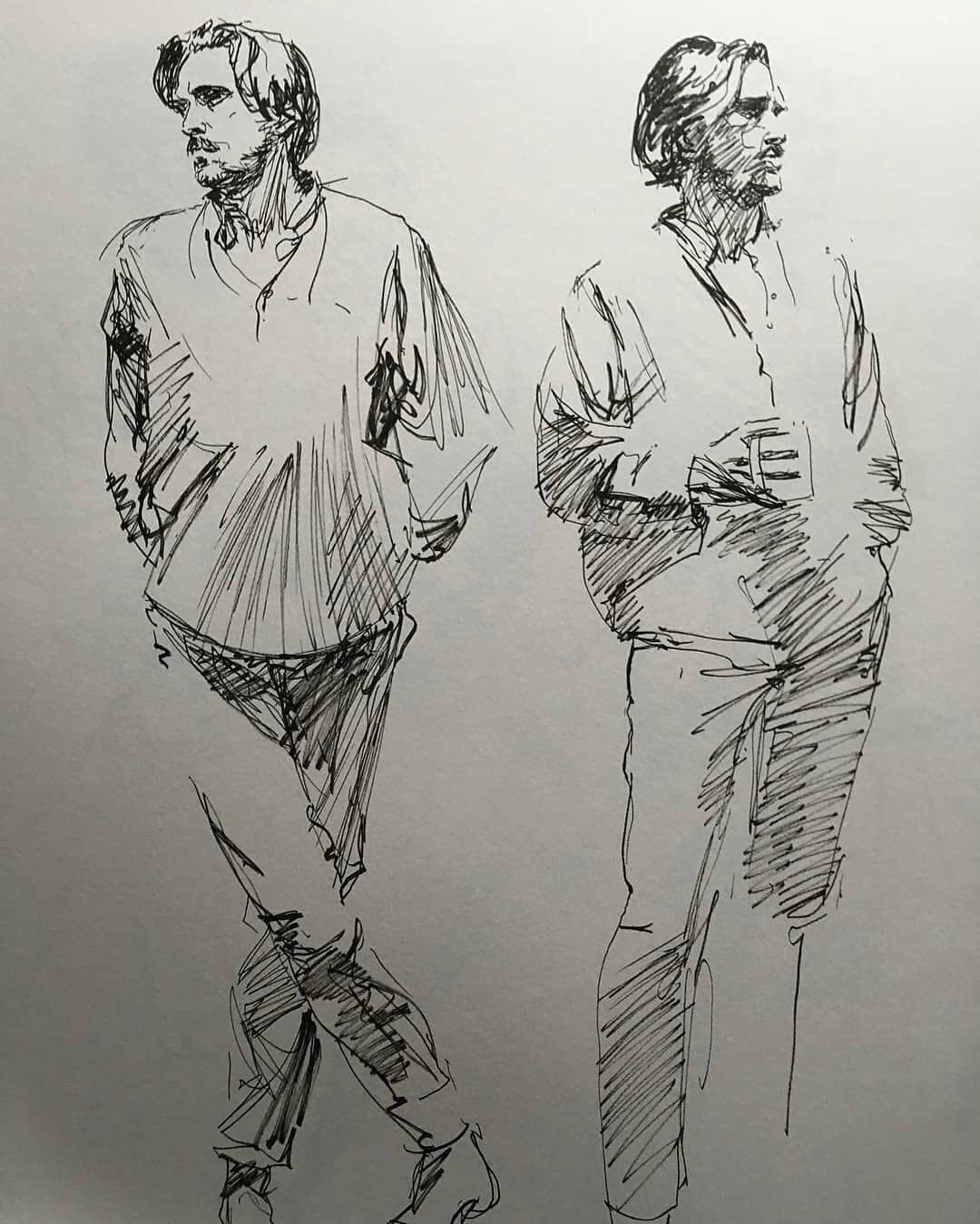 Наброски людей