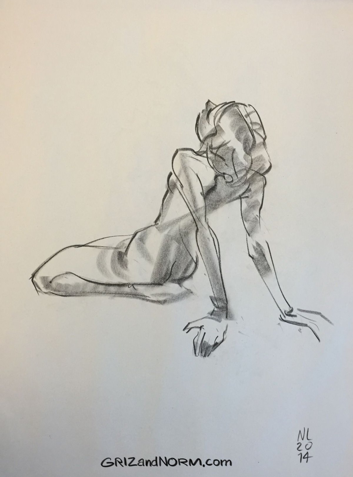 Наброски человеческой фигуры