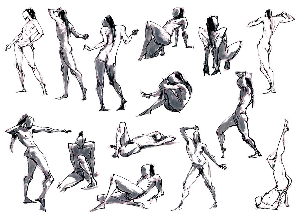 Позы человека