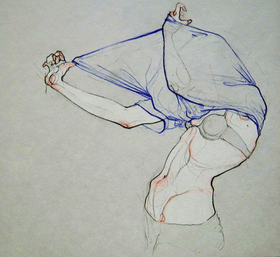 Рисунок человека арт