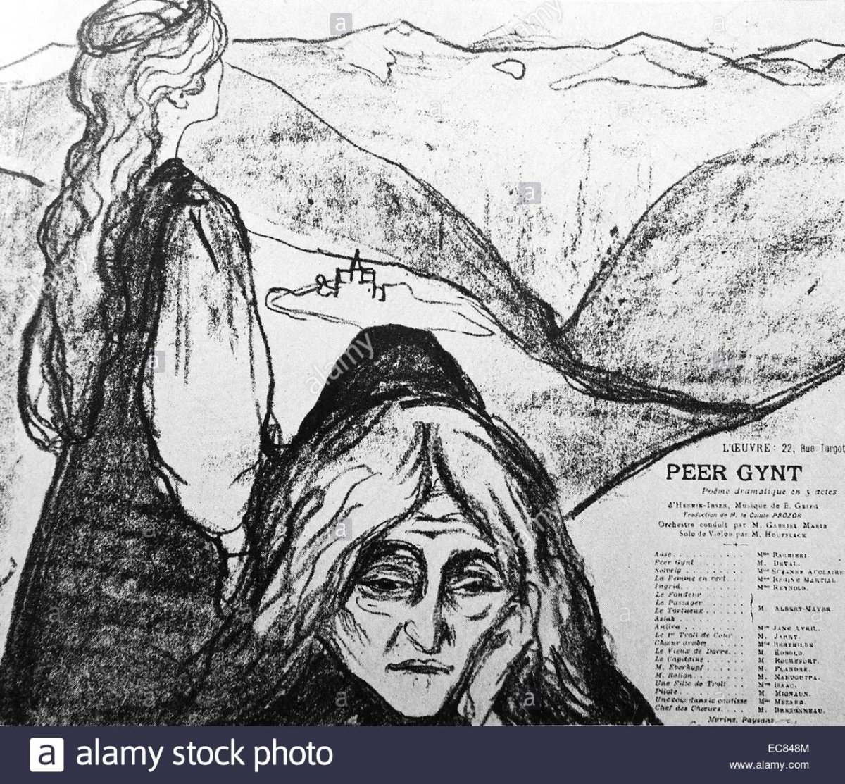 Григ пер Гюнт иллюстрации