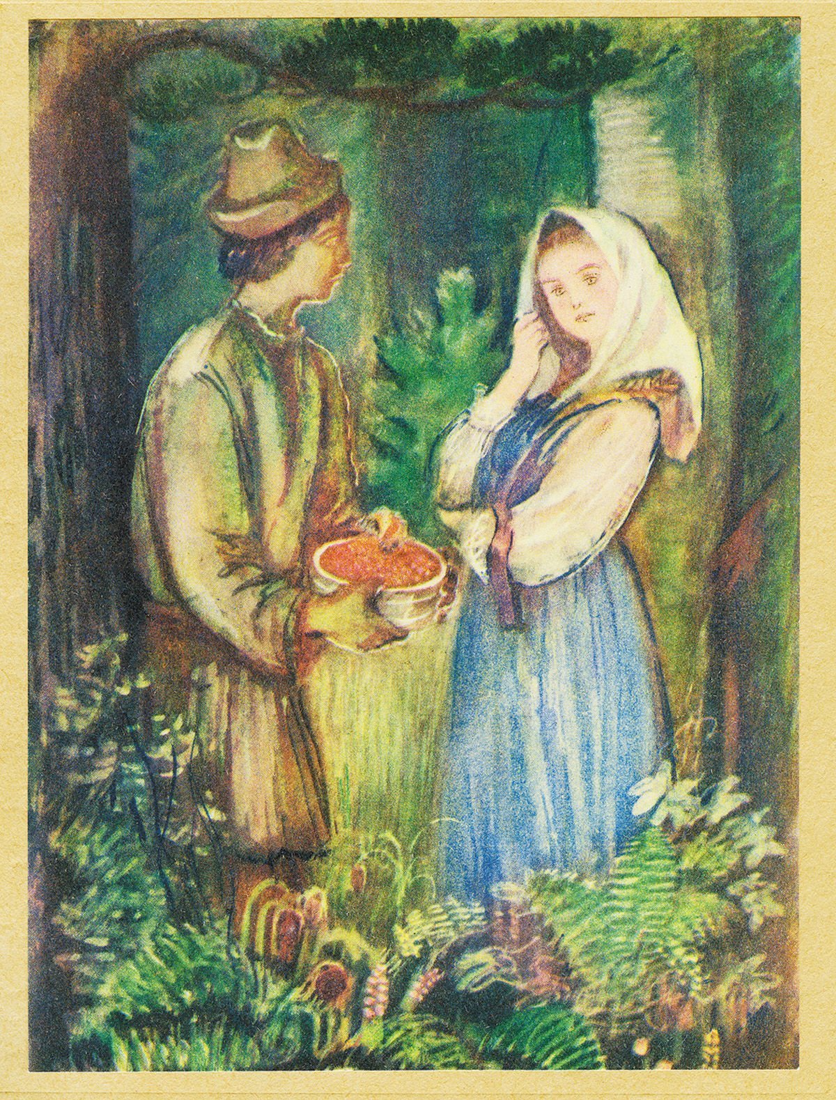 Бажов Малахитовая шкатулка 1950