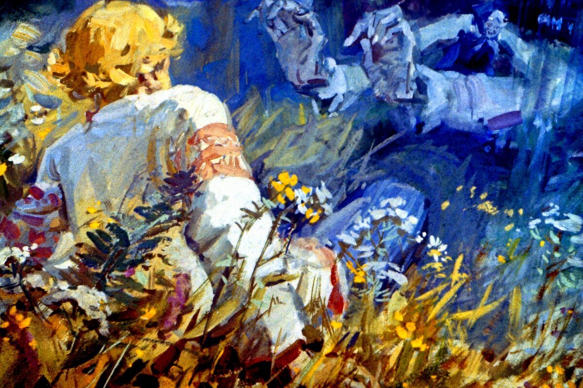 Бажов иллюстрации к сказке синюшкин колодец