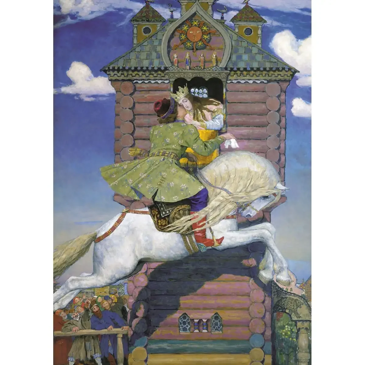 Иллюстрация к сказке Сивка бурка