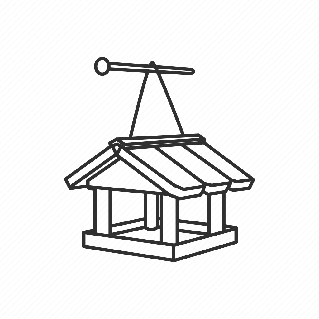 Скворечник раскраска для детей