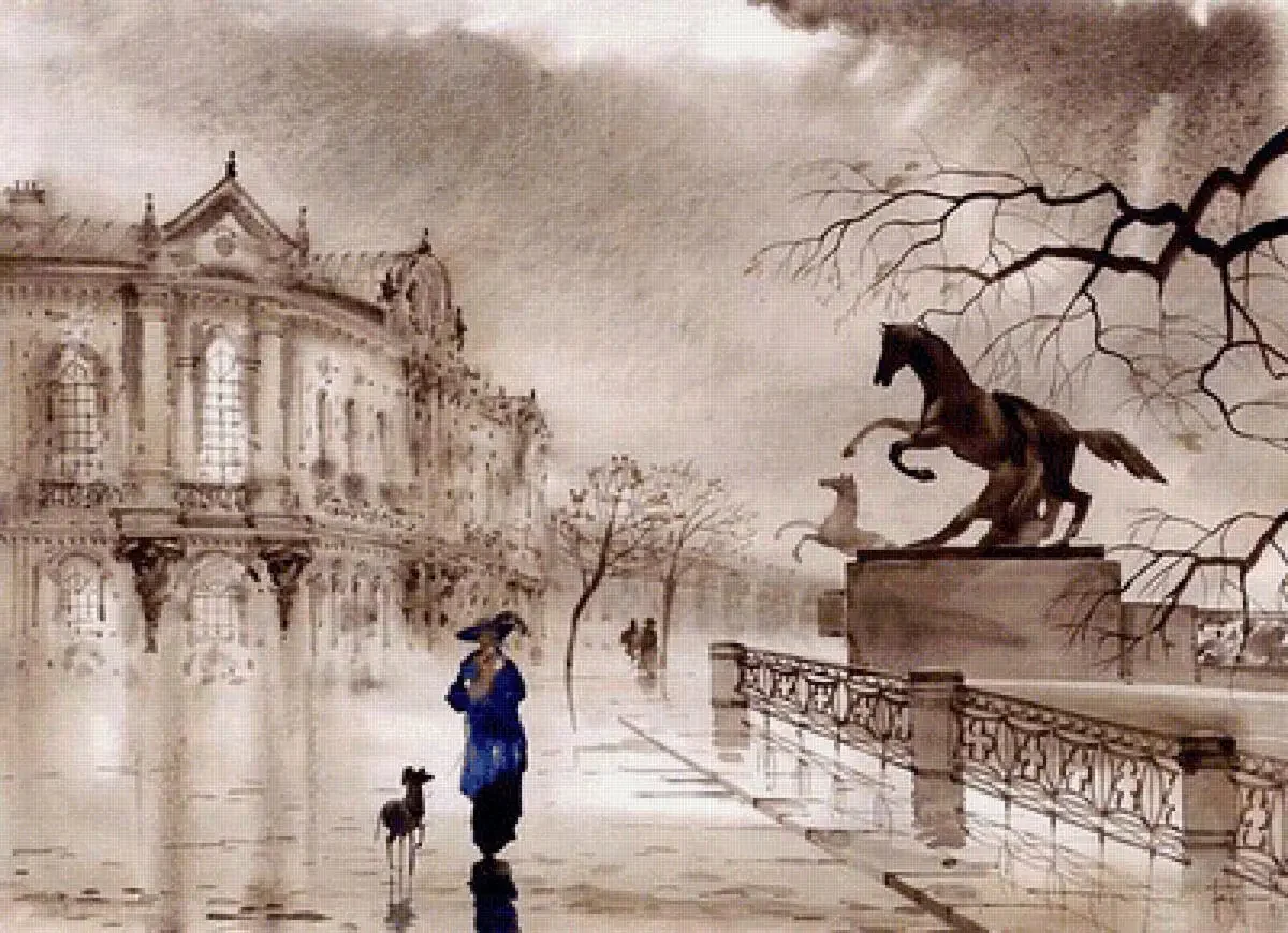 Анна Петровна Остроумова-Лебедева блокада Ленинграда