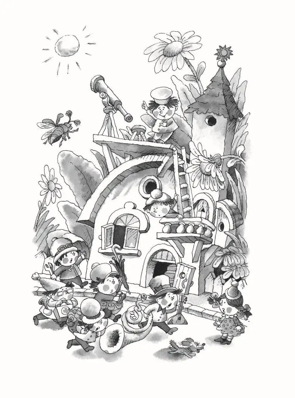 Незнайка и его друзья фото