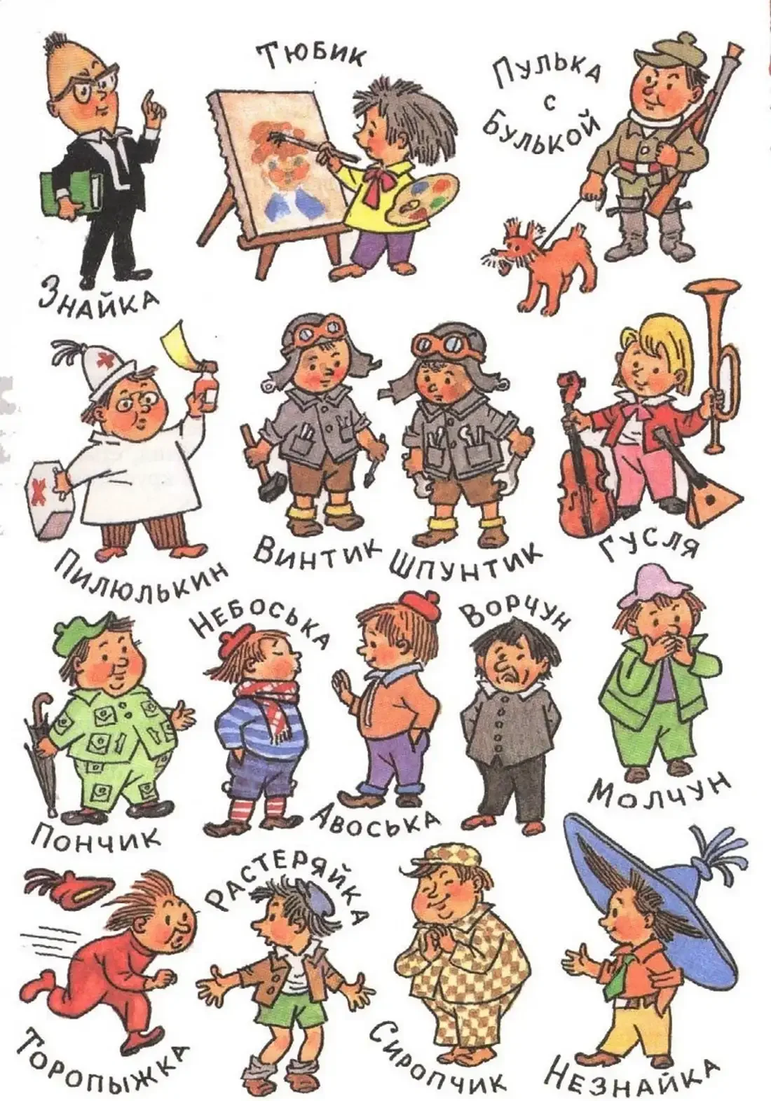 Незнайка растеряйка