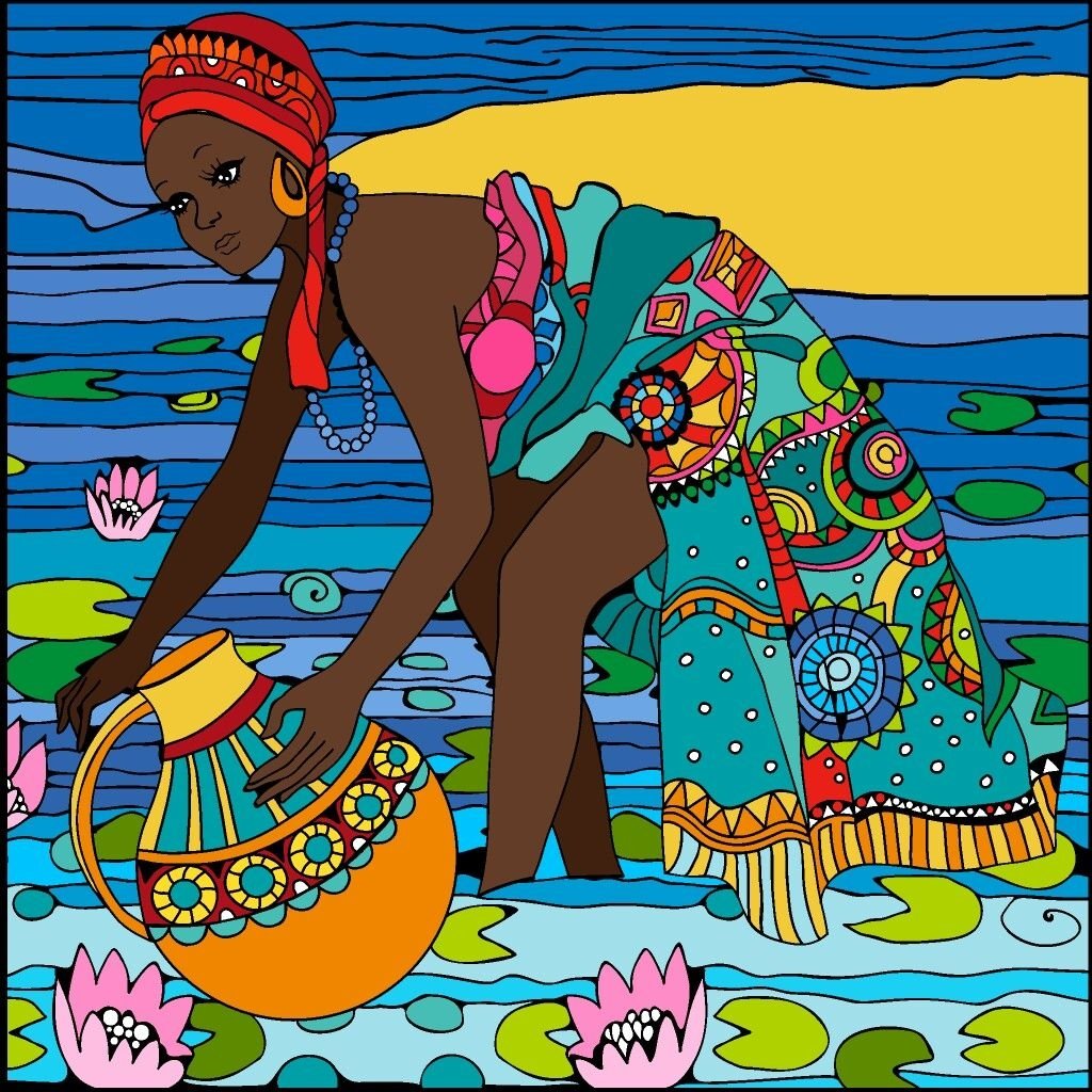 Африканская народная живопись