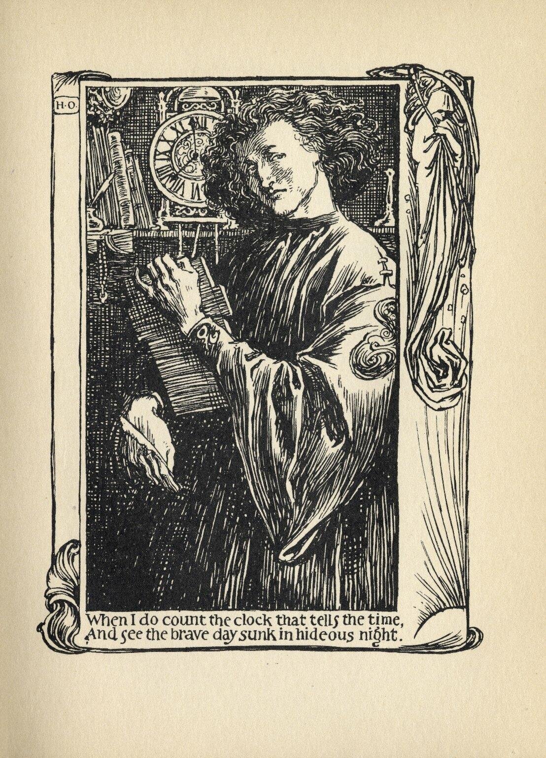 Сонеты Шекспира иллюстрации Осповата