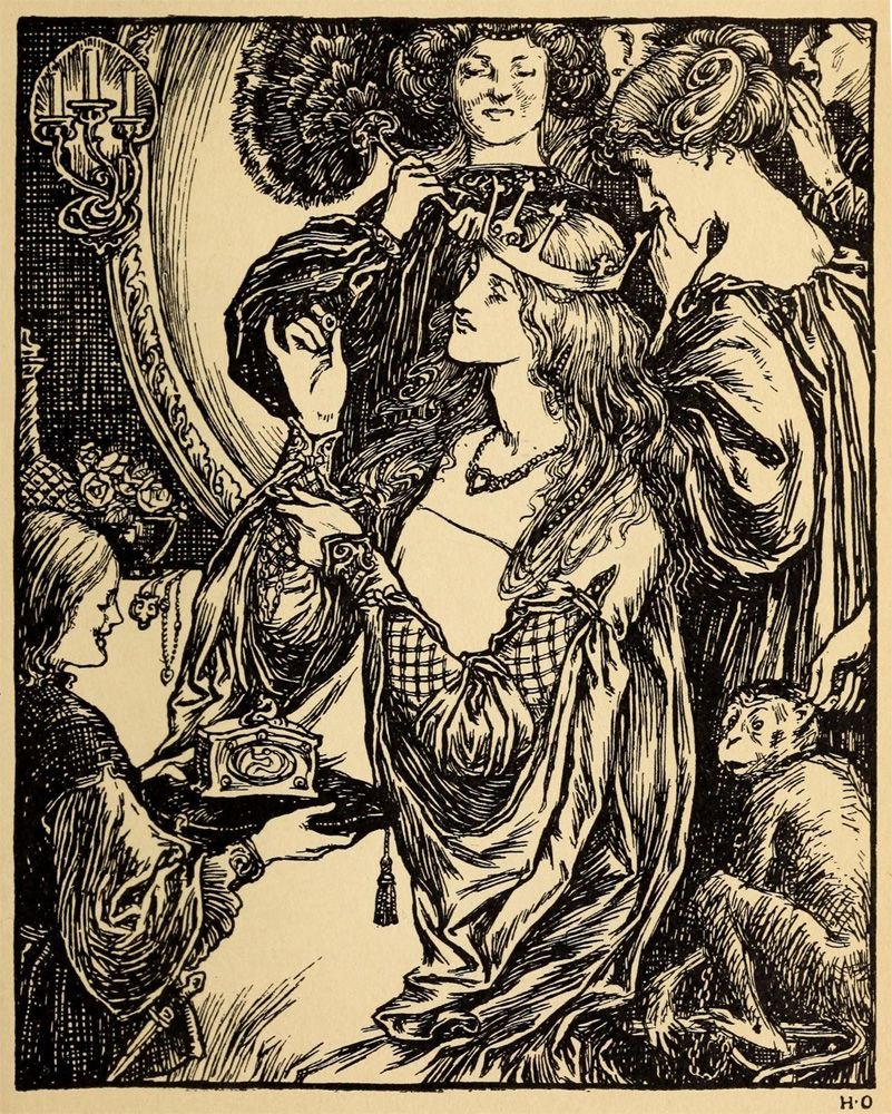 Иллюстрации Генри Осповата к сонетам