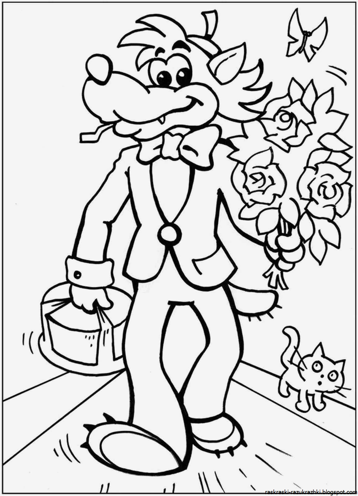 Разукрашки ну погоди