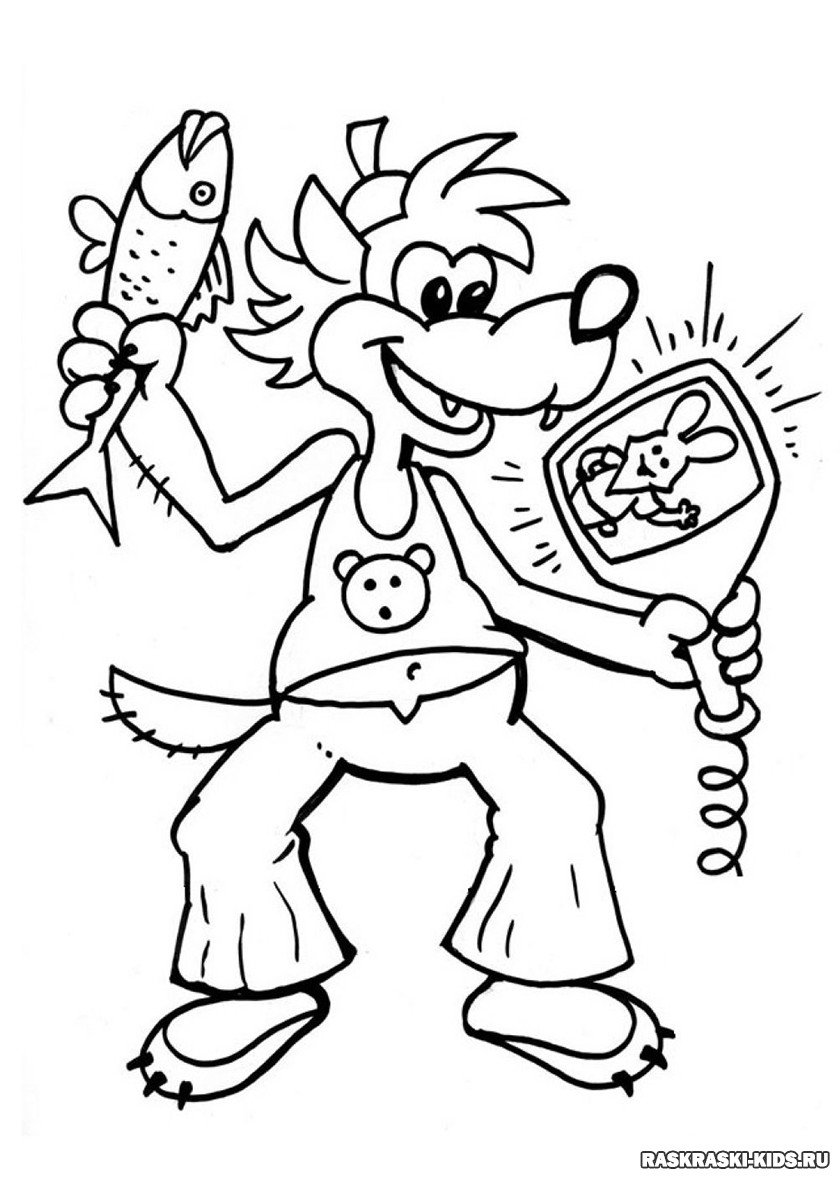 Разукрашки ну погоди