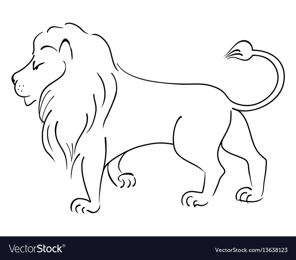 Нарисовать Льва и букву л