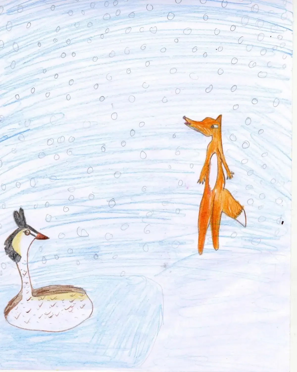 Андерсен Гадкий утенок раскраска