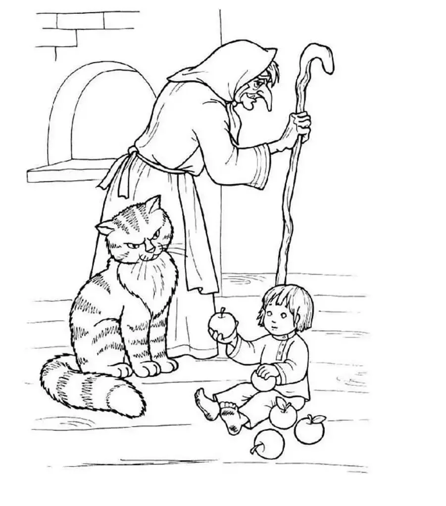 Раскраска Лев