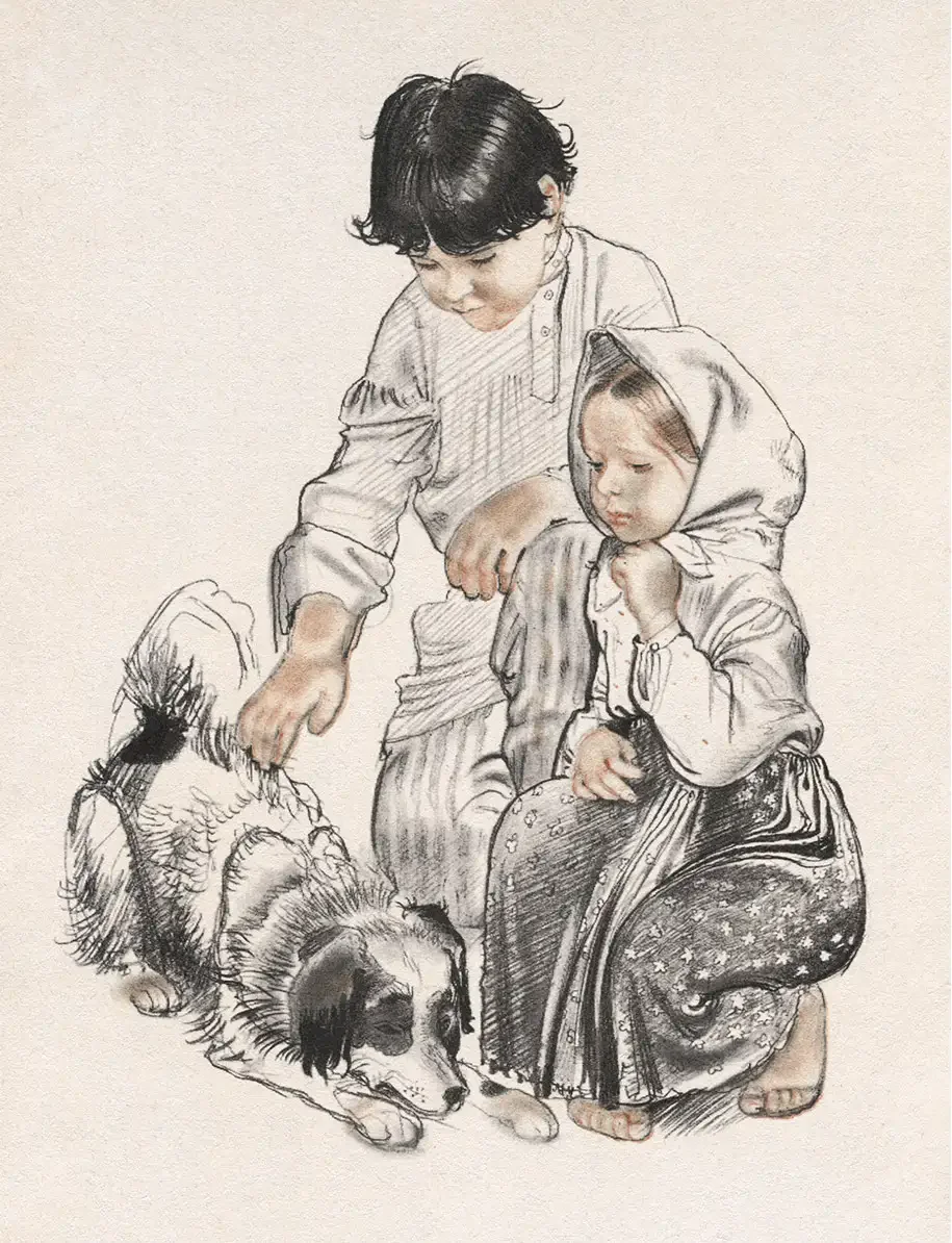 Пушкин сказка о попе и работнике его Балде раскраска