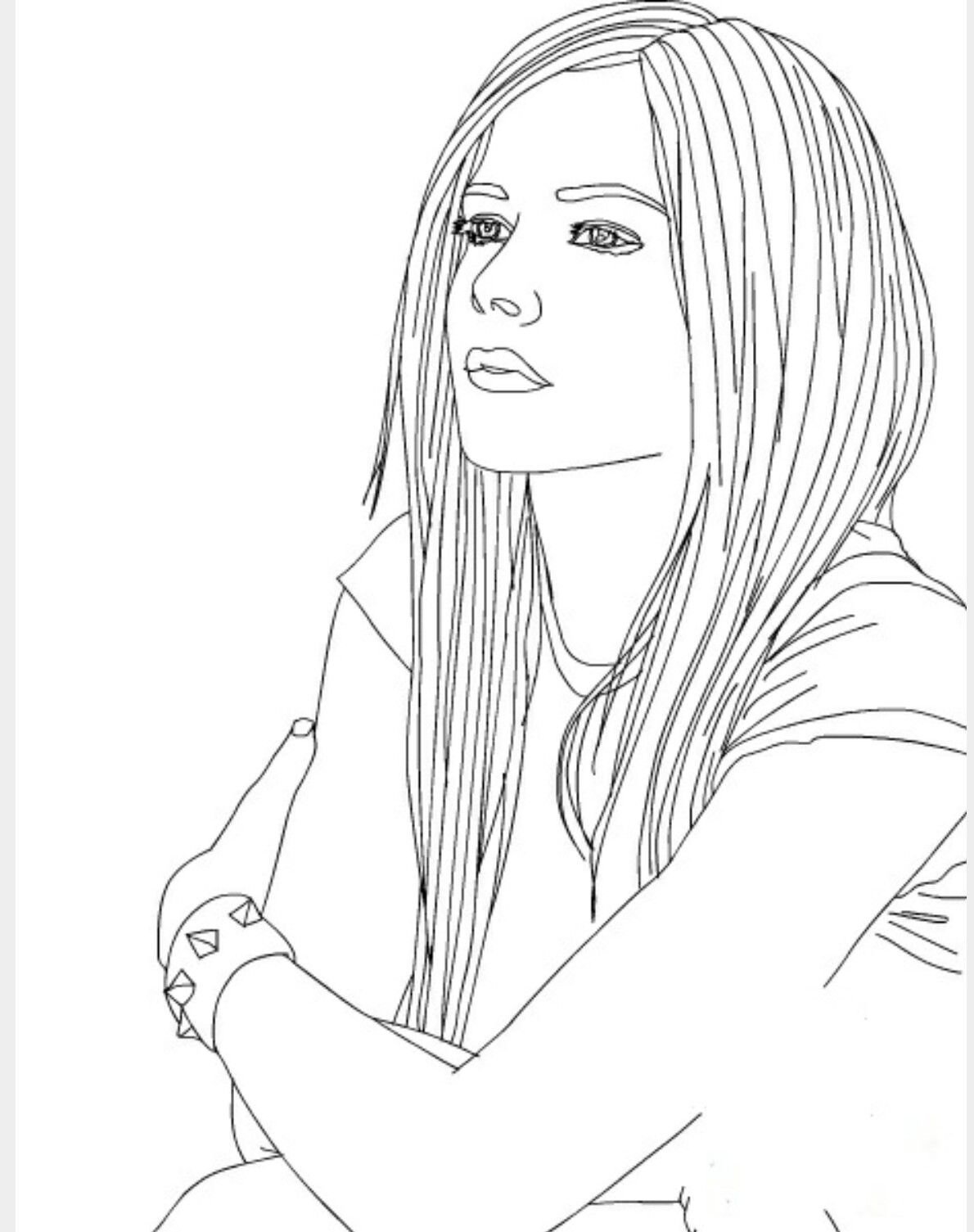 Раскраска человек