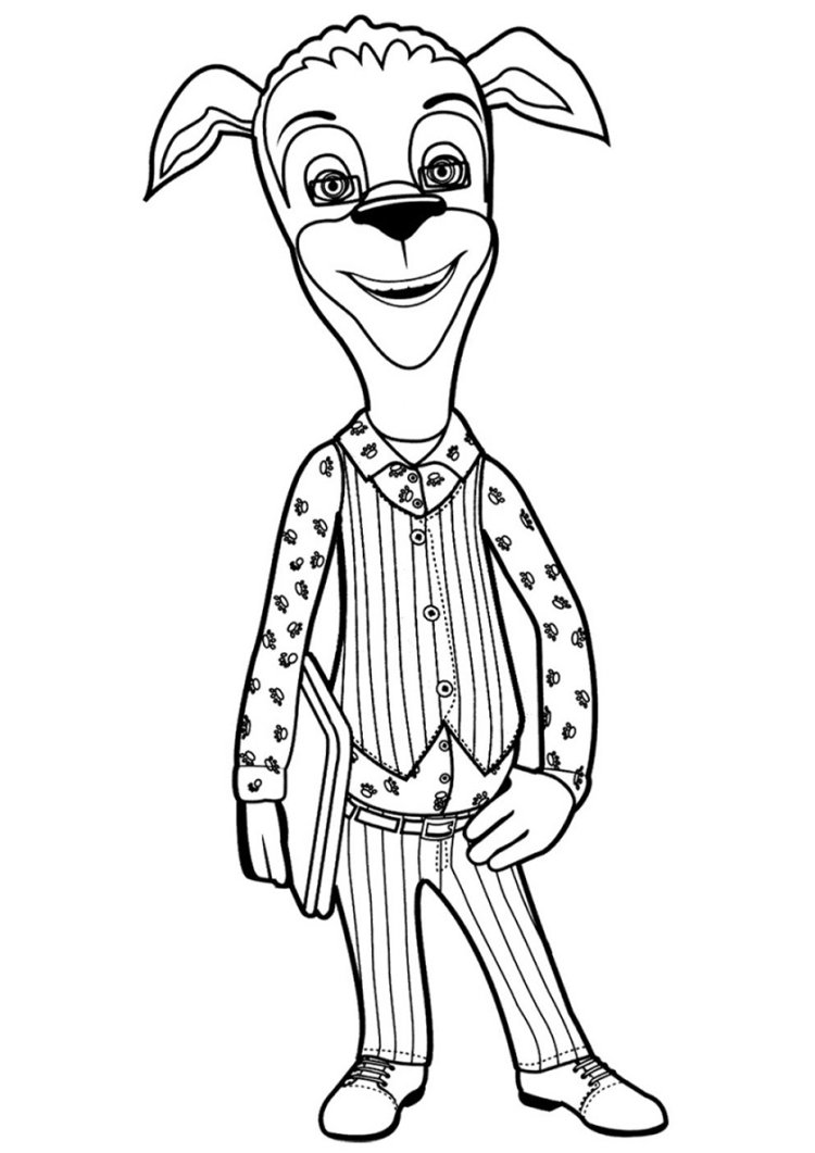 Модные девочки. Раскраска