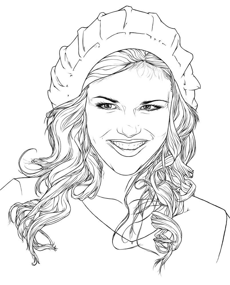 Лидия Мартин карандашом