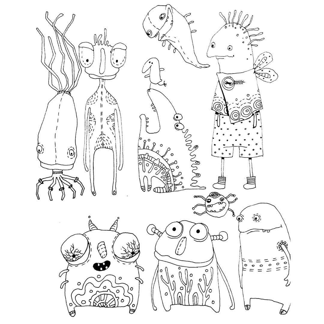 Модные раскраски