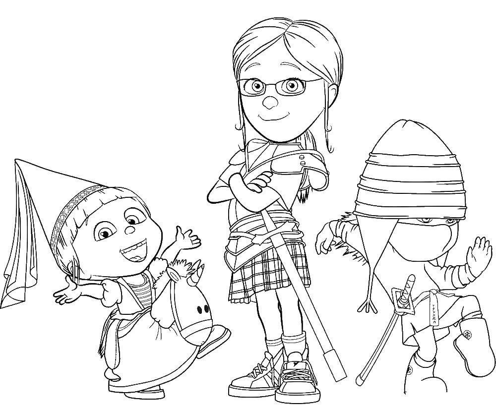 Раскраска сваты