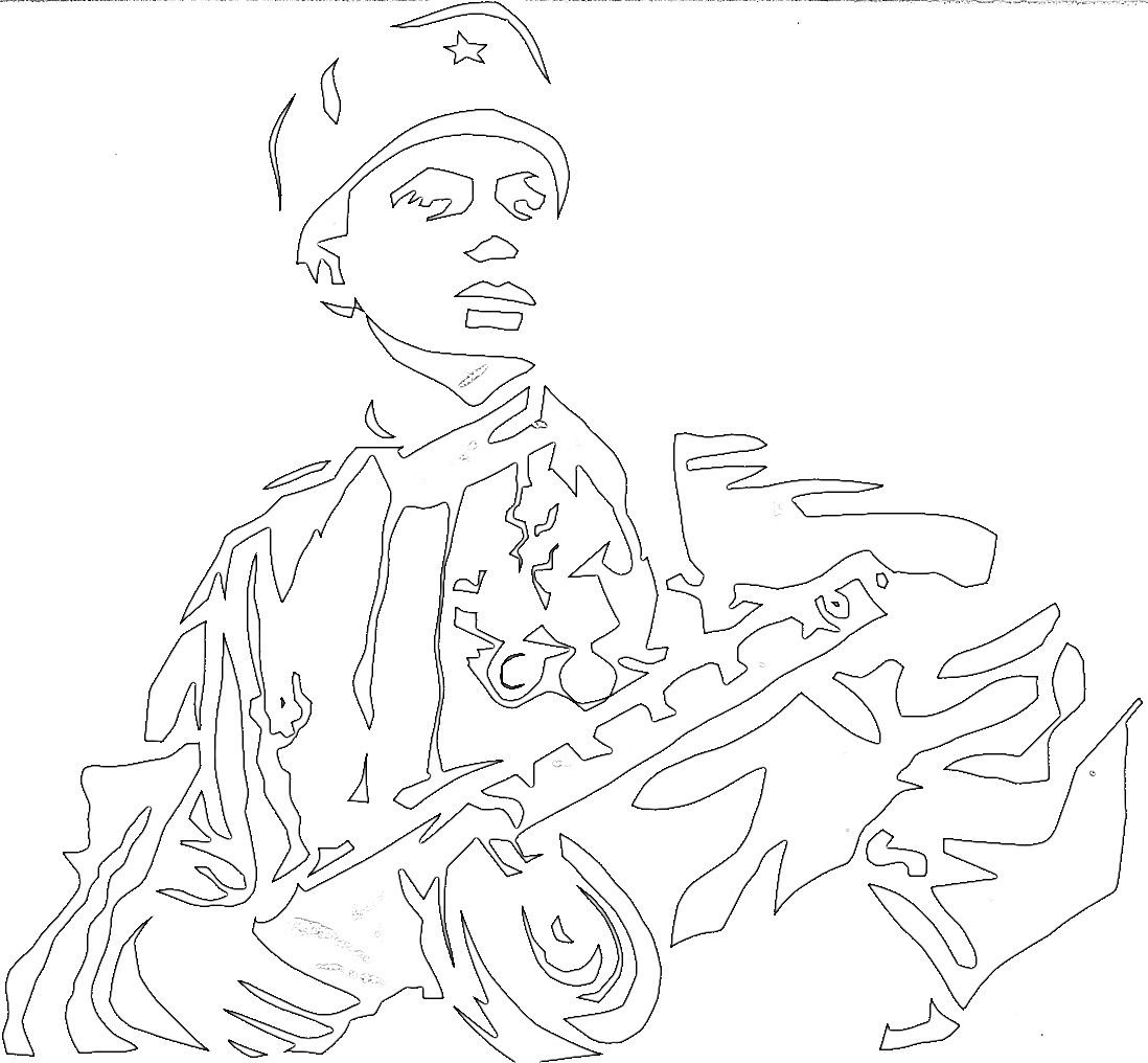 Раскраска Гражданская война