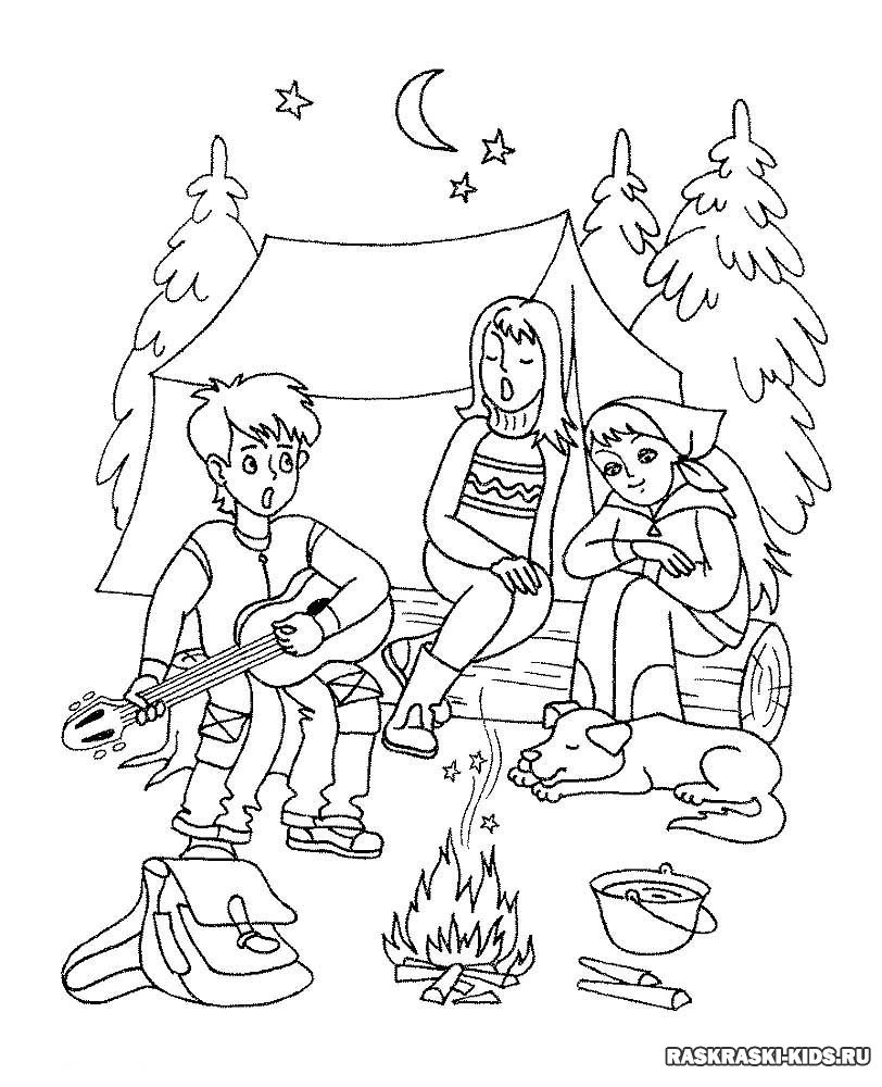 Защита природы раскраска