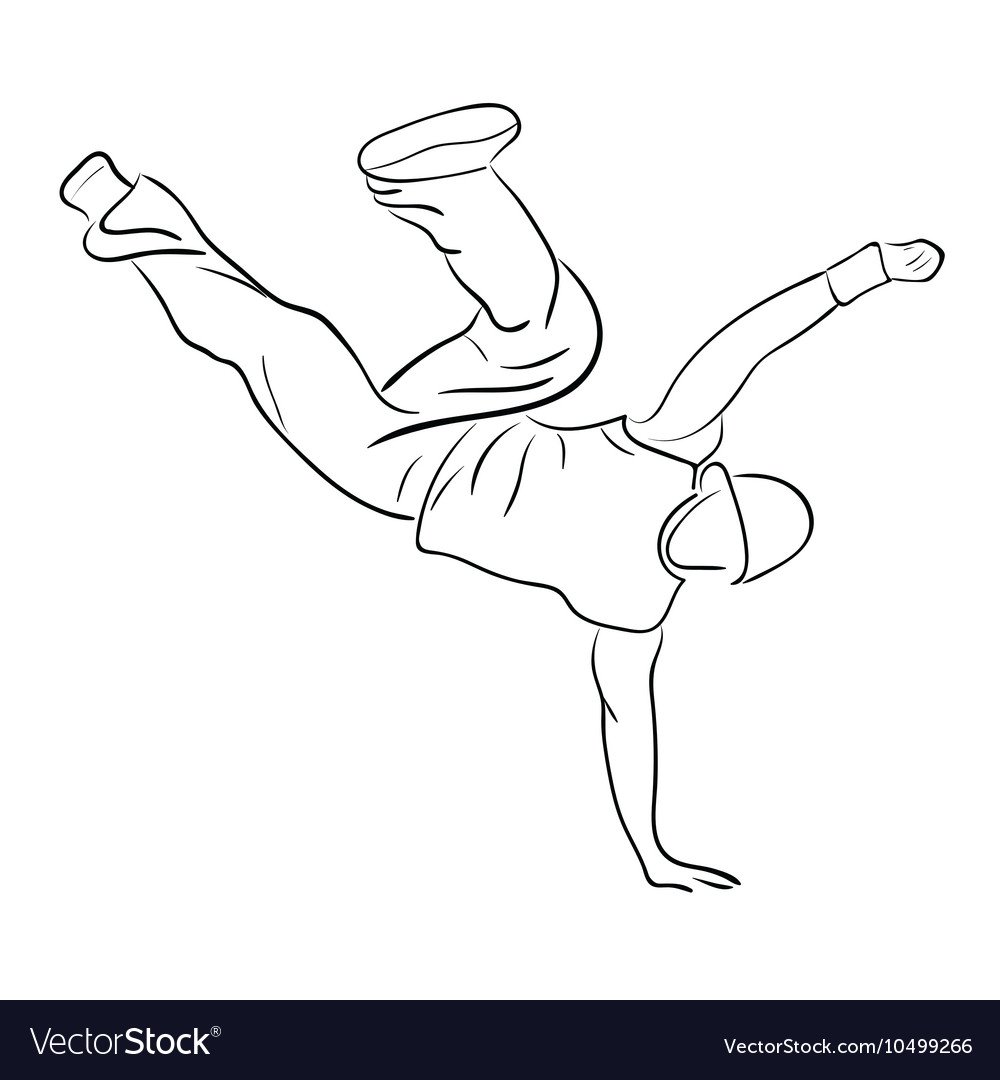 Раскраска брейк данс