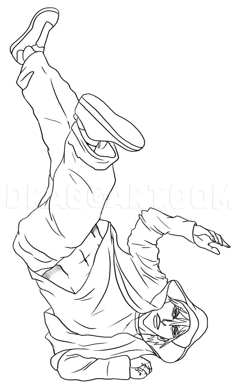 Рисунок линией брейк