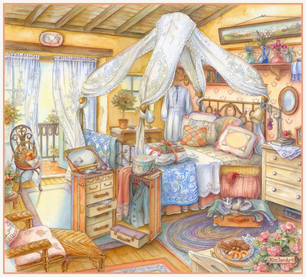 Иллюстрации Ким Якобс