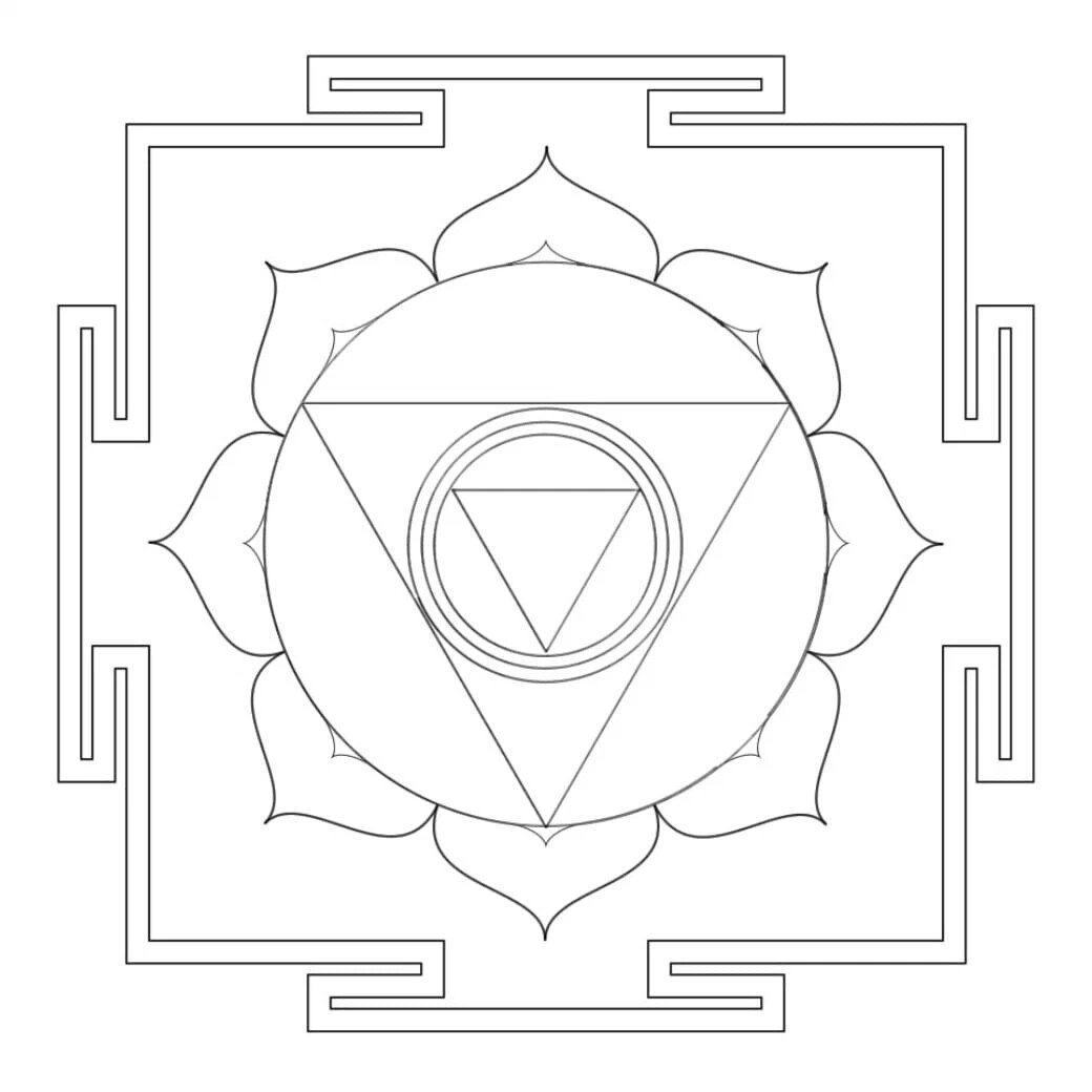 Чиннамаста Янтра Великая психическая энергия