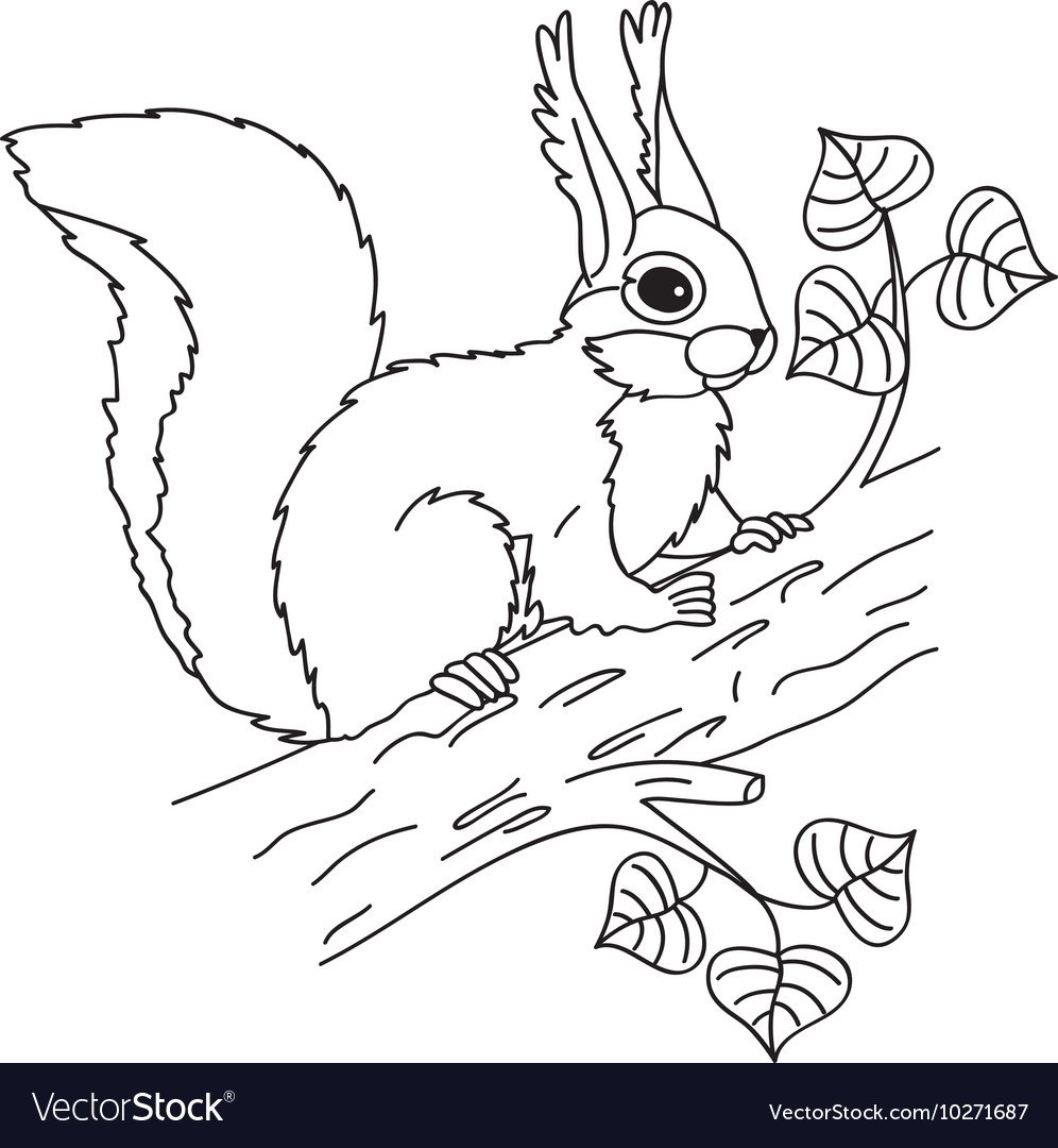 Раскраска Лесные животные