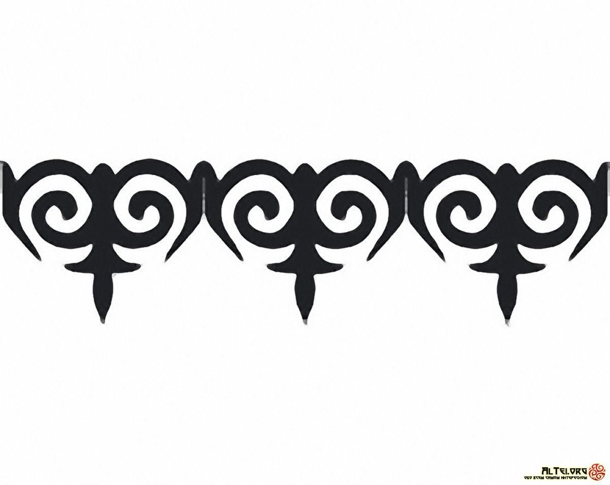 Национальный орнамент алтайцев