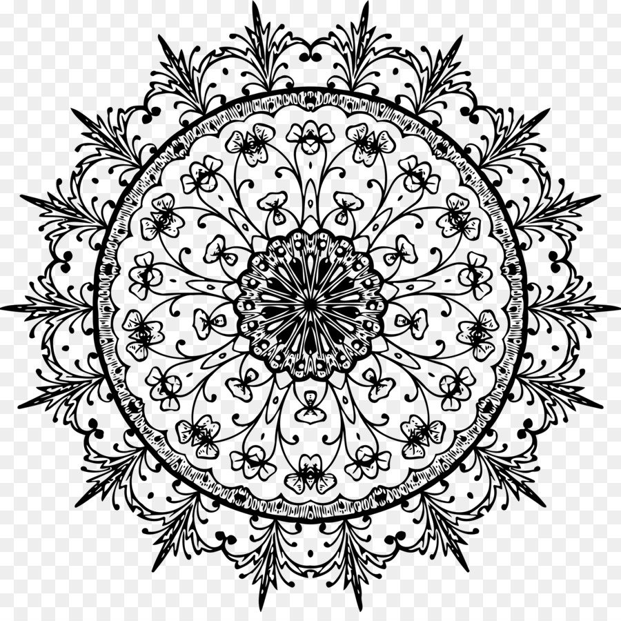 Круглый узор