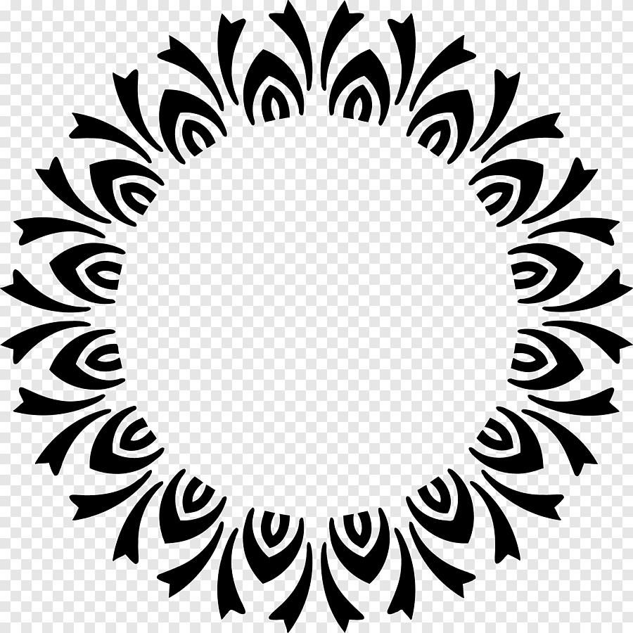 Круглый орнамент