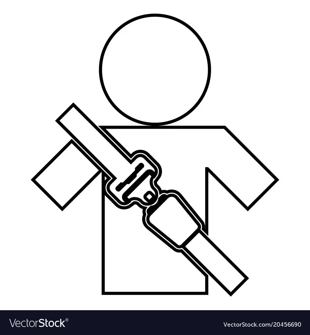 Нарисовать ремень безопасности