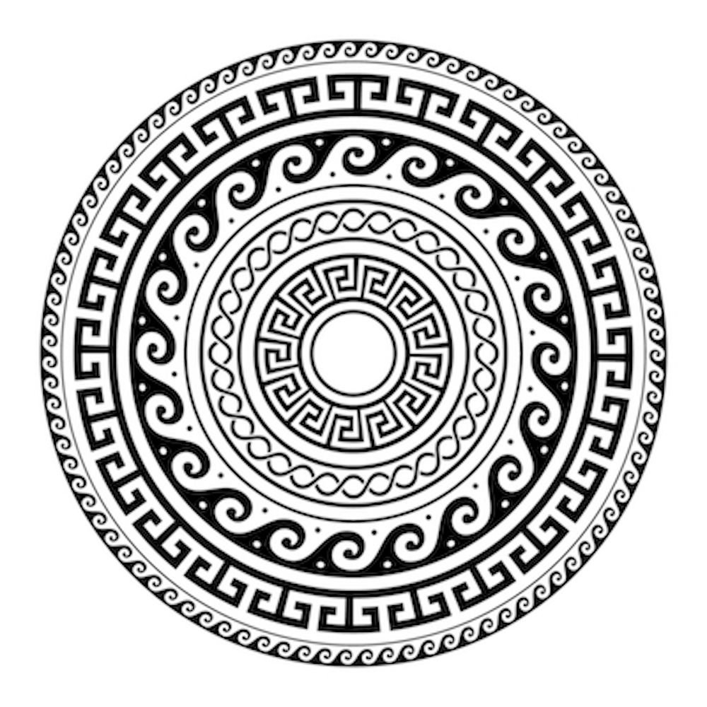 Греческий узор Меандр