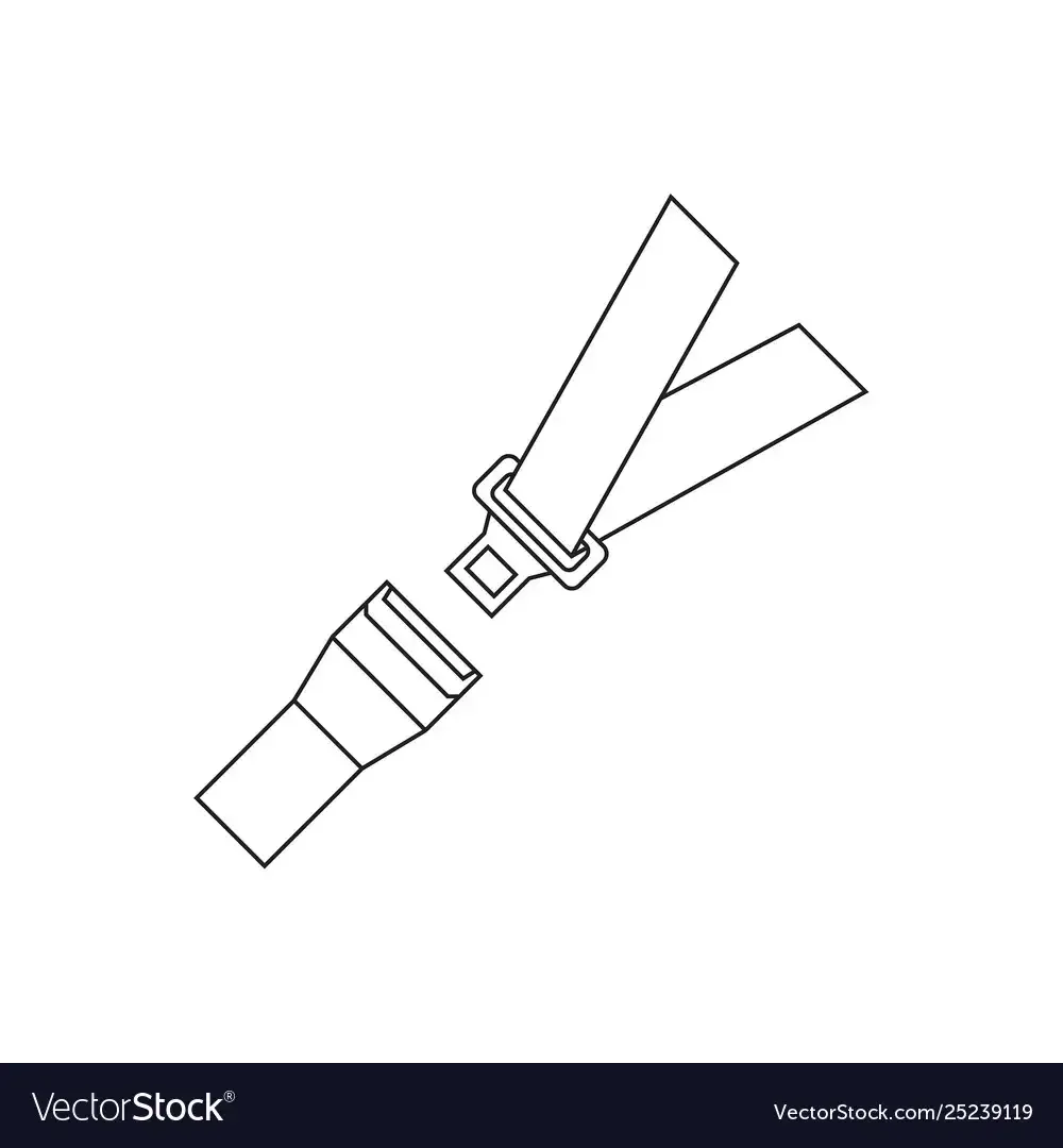 Ремень безопасности рисунок