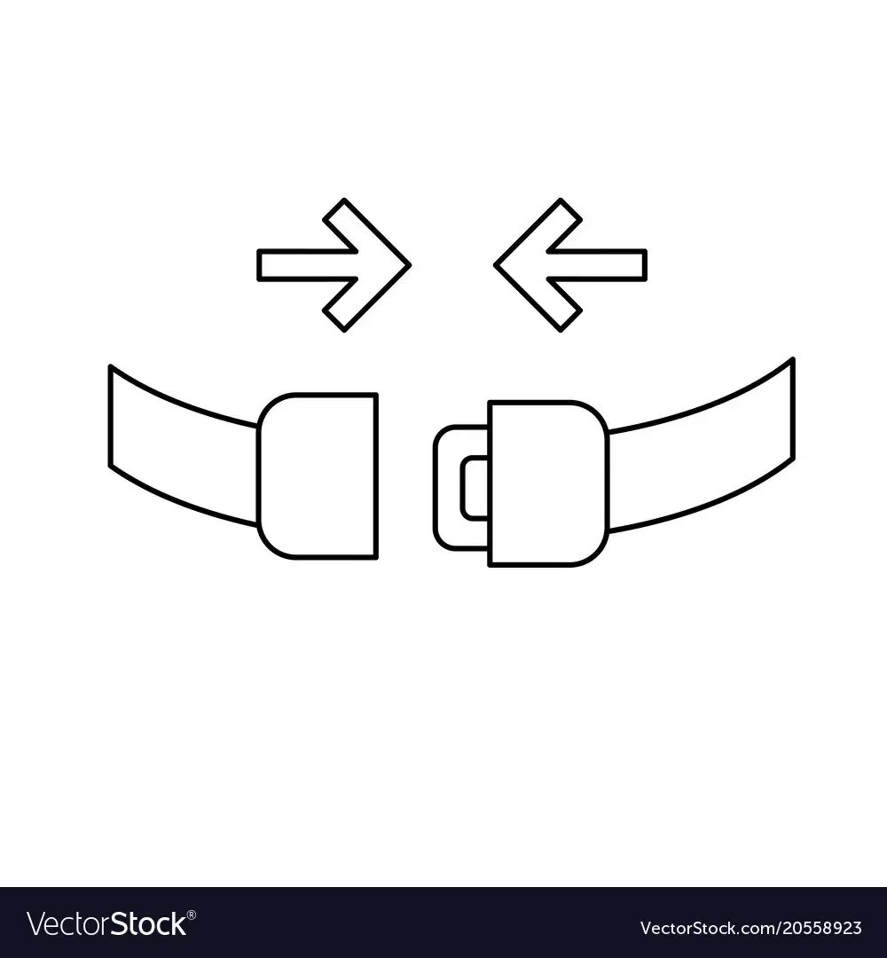 Ремень безопасности раскраска