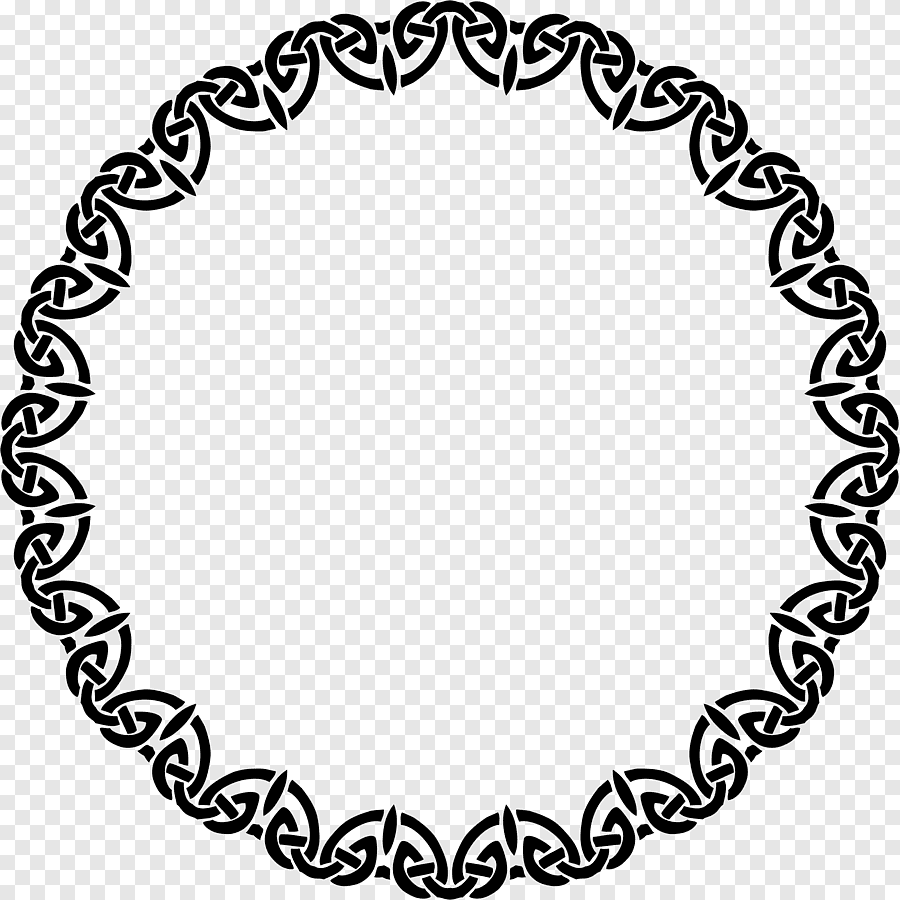 Круглый узор