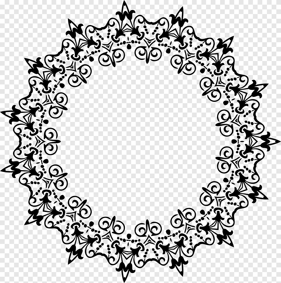 Круглый узор