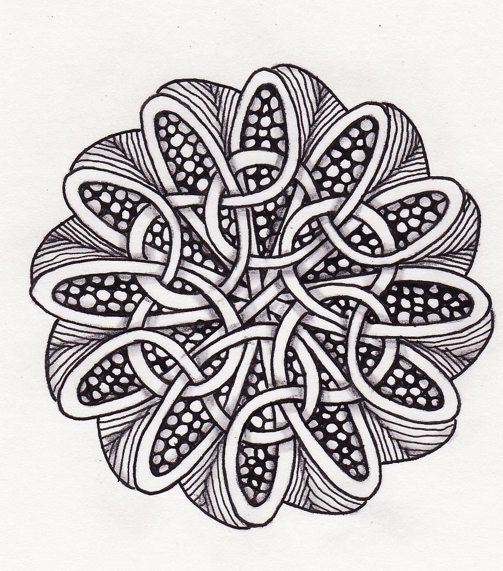 Танглы для мандал