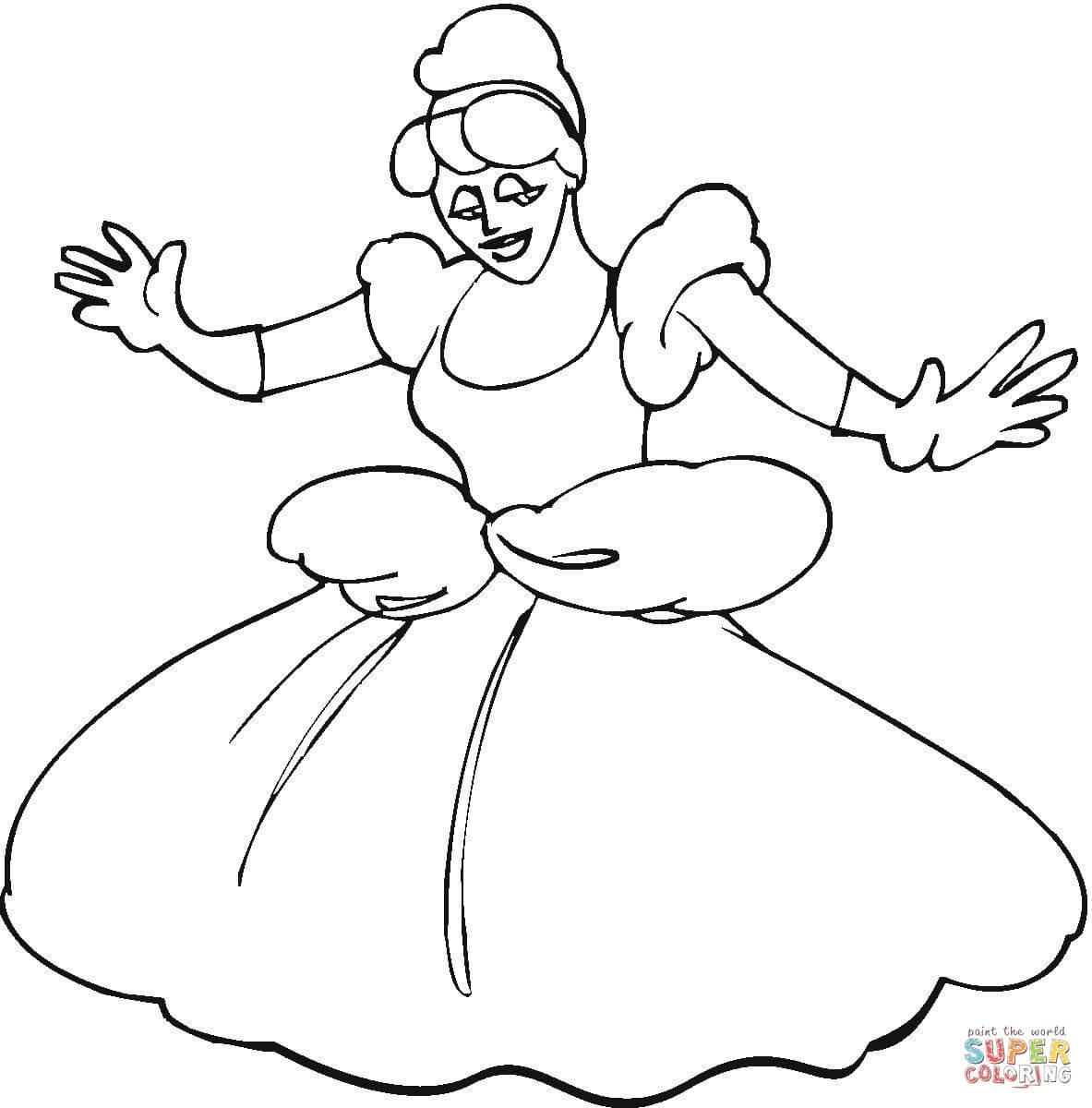 Раскраски для девочек Барби балерина