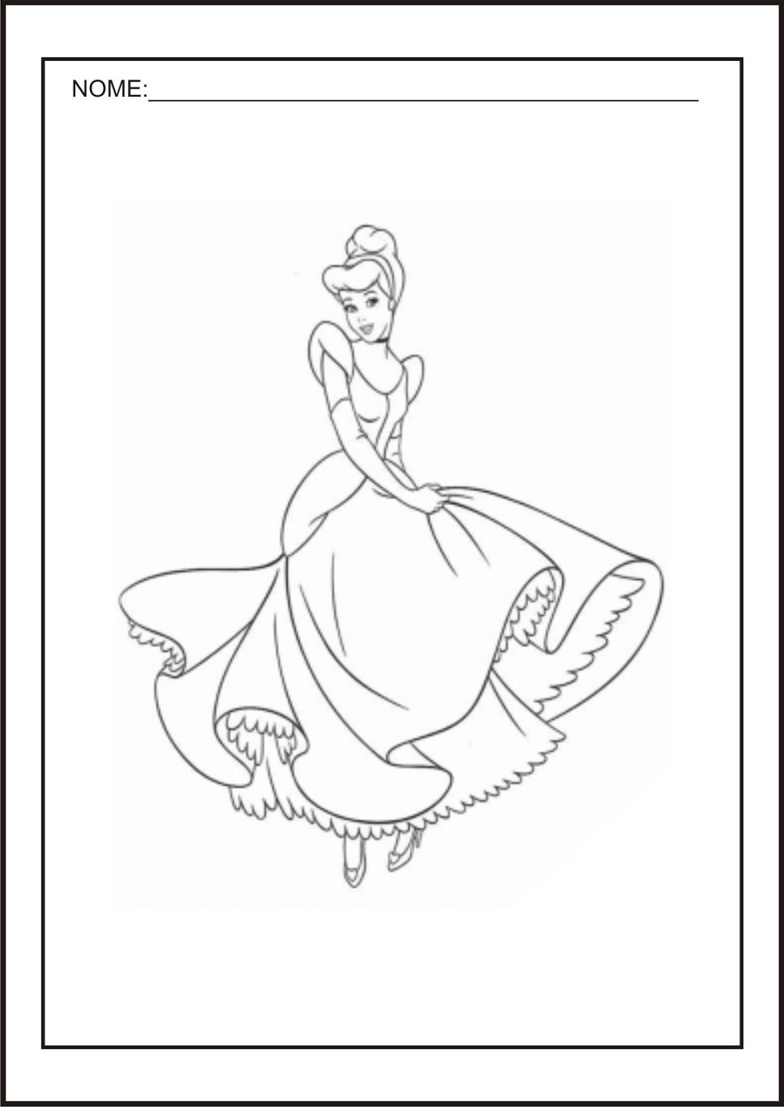 Раскраска советские принцессы