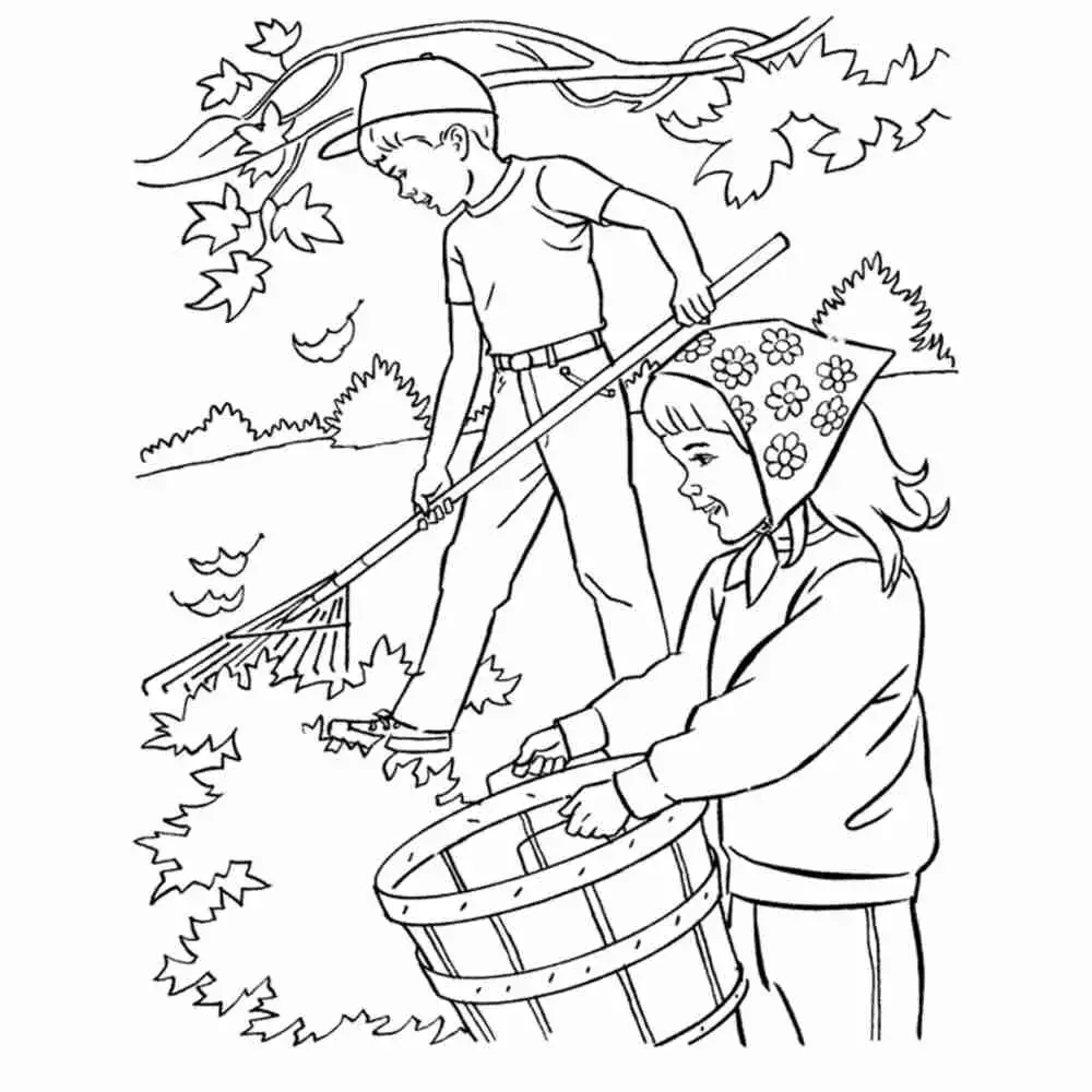 Раскраска субботник