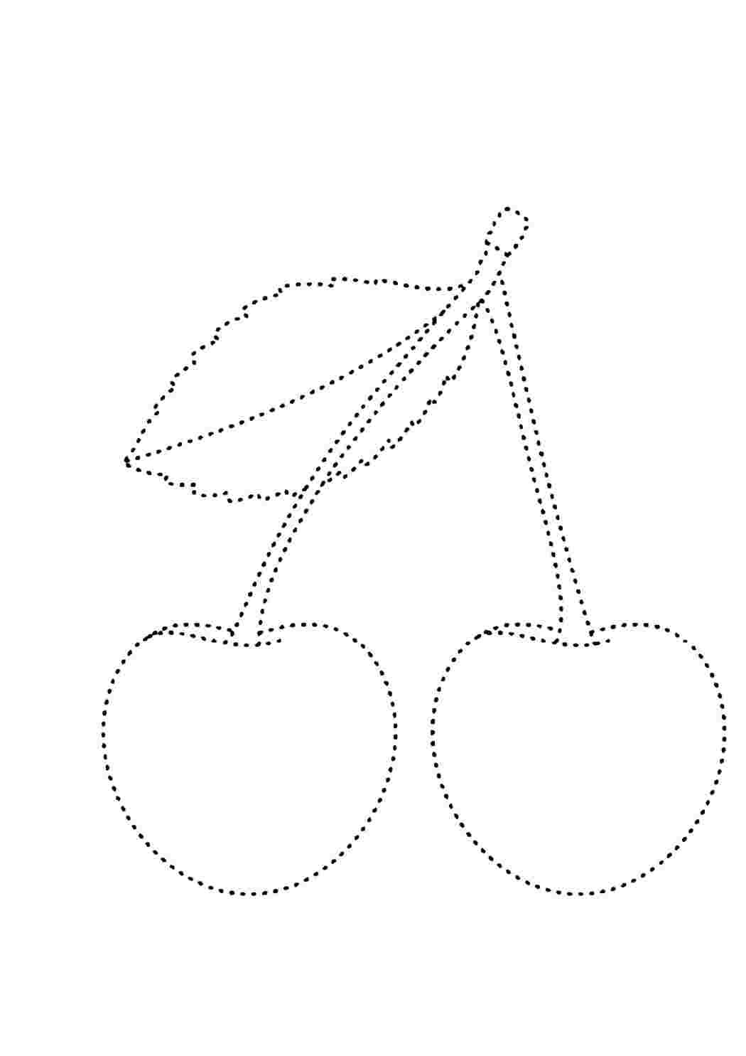 Раскрась и Подпиши фрукты