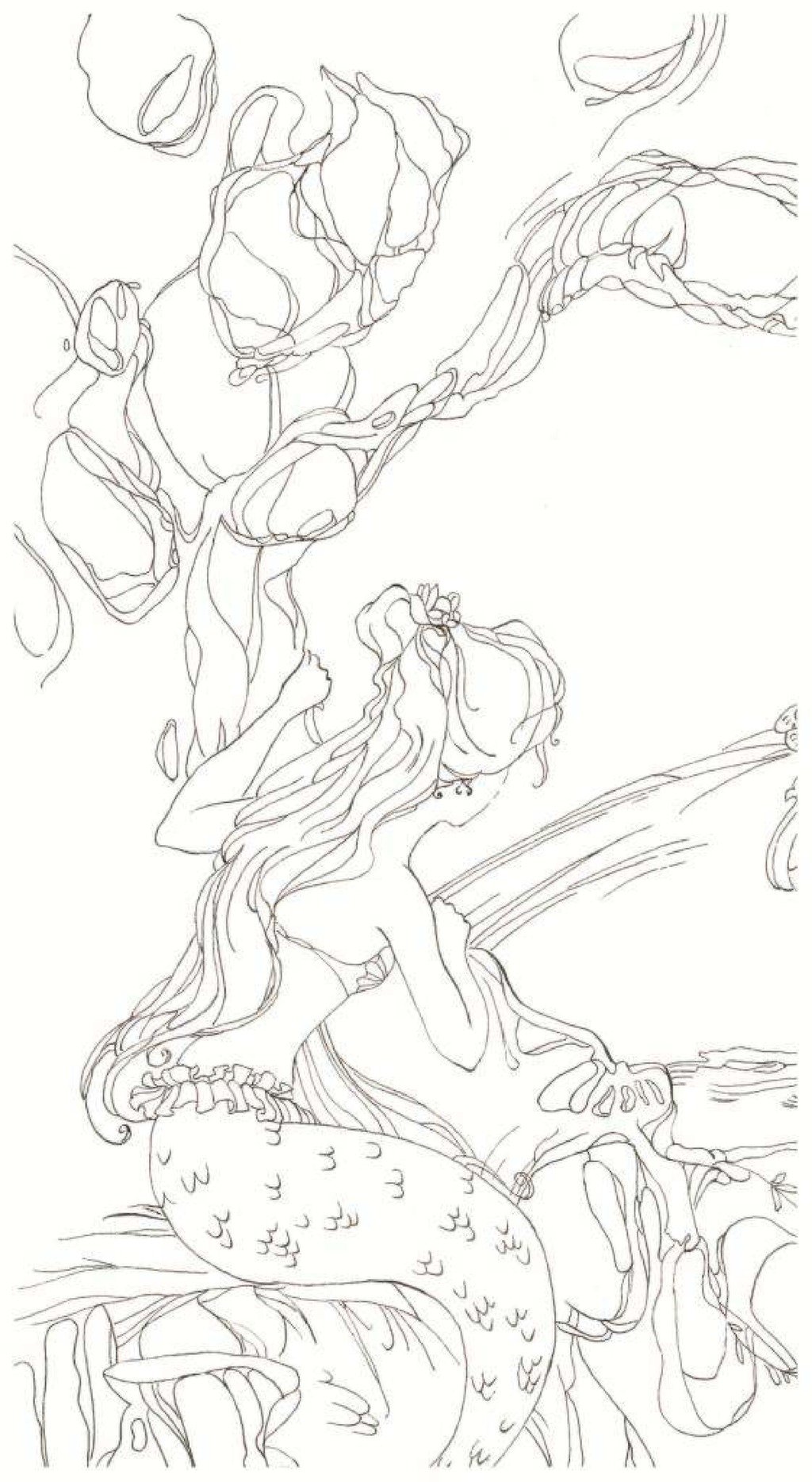 Баба Яга рисунок